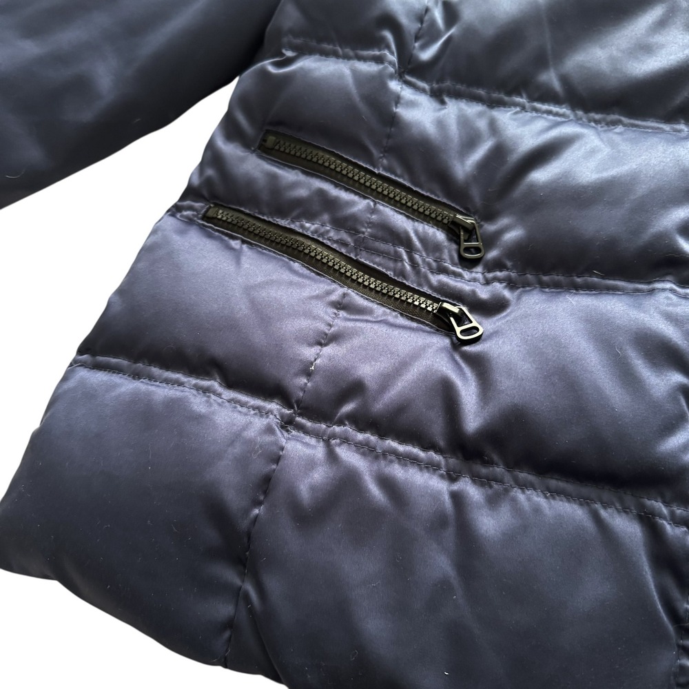 Marc New York Andrew Marc Womens Blue Puffer Jacket Down Fill Sz L‎ Warm Coat - Picture 9 of 12